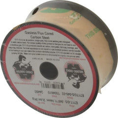Welding Material - E71T-GS, 0.045 Inch Diameter, Flux Core, Gasless, MIG Welding Wire - 2 Lb. Roll - Exact Tooling