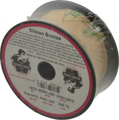 Welding Material - ERCuSi-A, 0.03 Inch Diameter, Silicon Bronze MIG Welding Wire - 2 Lb. Roll - Exact Tooling
