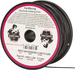 Welding Material - 55FC-O, 0.045 Inch Diameter, Hardfacing, Gasless, MIG Welding Wire - 1 Lb. Roll - Exact Tooling
