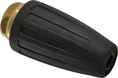 Value Collection - 3,700 psi Rotating, Turbo Pressure Washer Nozzle - 1.4mm Orifice Diam, 1/4" Thread - Exact Tooling