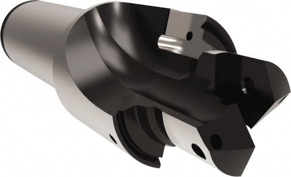 Allied Machine and Engineering - M22x1.50, 0.807" Pilot Diam, 1.339" Spotface Diam, 0.717" Pilot Length, Tube Dash 10, Indexable Porting Tool - Exact Tooling