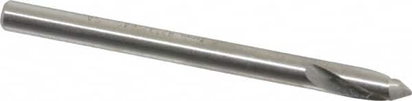 Hertel - 4mm Body Diam, 82°, 52mm OAL, Cobalt Spotting Drill - Exact Tooling