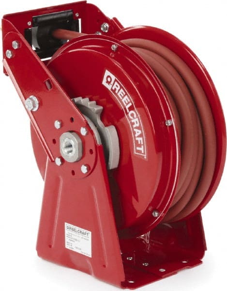 Reelcraft - 35' Spring Retractable Hose Reel - 300 psi, Hose Included - Exact Tooling