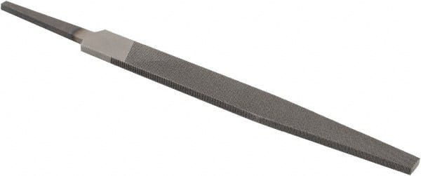 Value Collection - 4" Long, Smooth Cut, Warding American-Pattern File - Double Cut, 3/64" Overall Thickness, Tang - Exact Tooling