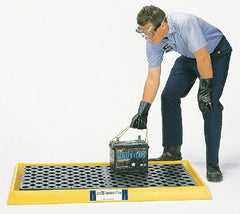 UltraTech - Trays & Pans Type: Containment Tray with Grating Sump Capacity (Qt.): 66.00 - Exact Tooling