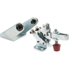 De-Sta-Co - 200 Lb Inner Hold Capacity, Horiz Mount, Air Power Hold-Down Toggle Clamp - 1/8 NPT Port, 34 Max psi, 102° Bar Opening, 26.92mm Height Under Bar - Exact Tooling