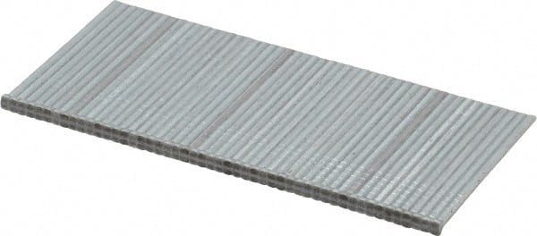 Stanley Bostitch - 16 Gauge 1-1/2" Long Finishing Nails for Power Nailers - Steel, Galvanized Finish, Straight Stick Collation, Chisel Point - Exact Tooling