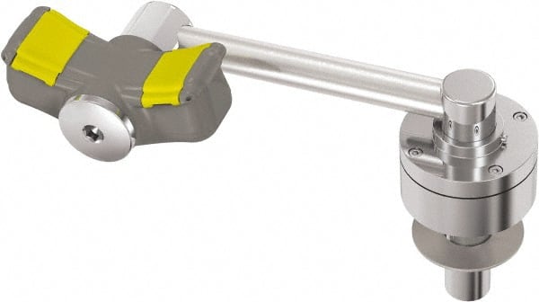 Bradley - Deck Mount, Eyewash Station - 1/2" Inlet, 30 psi Flow, 0.4 GPM Flow Rate - Exact Tooling