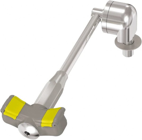 Bradley - Deck Mount, Eyewash Station - 1/2" Inlet, 30 psi Flow, 0.4 GPM Flow Rate - Exact Tooling