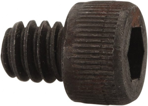 Value Collection - #3-48 UNC Hex Socket Drive, Socket Cap Screw - Alloy Steel, Black Oxide Finish, Fully Threaded, 1/8" Length Under Head - Exact Tooling
