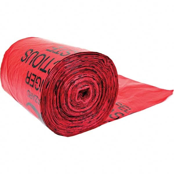 Justrite - Hazardous Waste Bags Type: Hazardous Waste Bag Capacity (Gal.): 10 - Exact Tooling