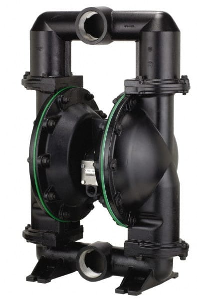 ARO/Ingersoll-Rand - 3" NPT, Metallic, Air Operated Diaphragm Pump - Santoprene Diaphragm, Aluminum Housing - Exact Tooling