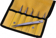 Aven - Titanium Bonded Tweezer Set - 1 Piece - Exact Tooling