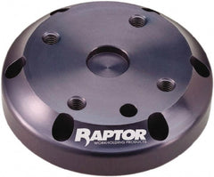 Raptor Workholding - 6.3" Jaw Width, 1-1/2" High Riser - For Use with 4 & 5 Axis Workholding Systems - Exact Tooling