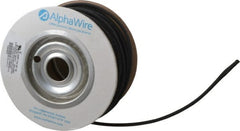 Alpha Wire - 6.35mm ID, Black PET Expandable Cable Sleeve - 100' Coil Length, -103 to 257°F - Exact Tooling