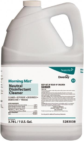 Diversey - Case of (4) 1 Gal Bottles Disinfectant - Exact Tooling