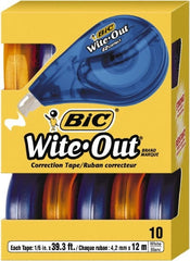 Bic - 1/6" x 472" Correction Tape Non-Refillable - Exact Tooling
