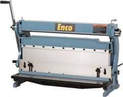 Enco - Combination Roller, Shear & Brake Machines Maximum Mild Steel Shearing Capacity (Gauge): 20 Maximum Mild Steel Bending Capacity (Gauge): 20 - Exact Tooling