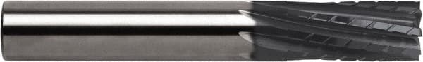 RobbJack - 6mm Cutting Diam x 20mm Length of Cut, 6 Flute, Upcut Spiral Router Bit - Diamond Coated, Right Hand Cut, Solid Carbide, 2-1/2" OAL x 6mm Shank Diam, Upshear - Exact Tooling