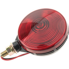 Value Collection - 4-5/16" Long, 2.4/0.49 Amp, Red Stop, Turn & Tail Light - 12.8 VDC - Exact Tooling
