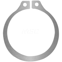 9/16″ Shaft Diam, 0.53″ Groove Diam, Stainless Steel External SH Style Retaining Ring 0.521″ Free ID, 0.039″ Groove Width x 0.016″ Groove Depth, 0.035″ Ring Thickness, Grade 15-7 Grade 632, Military Spec