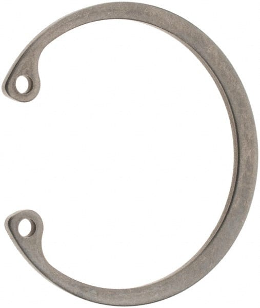 Made in USA - 1-3/8" Nominal, 0.05" Thick, Stainless Steel Snap Internal Retaining Ring - 0.056" Groove Width, 0.043" Groove Depth, 1.461" Groove Diam - Exact Tooling