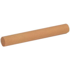 1/2″ × 4″ India File Round 320 Grit - Exact Tooling