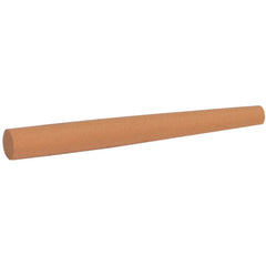 1/2″ × 1/4″ × 4″ India File Round Tapered 320 Grit - Exact Tooling