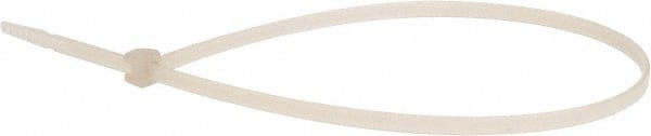 Value Collection - 11.0236" Long Natural (Color) Nylon Standard Cable Tie - 40 Lb Tensile Strength - Exact Tooling