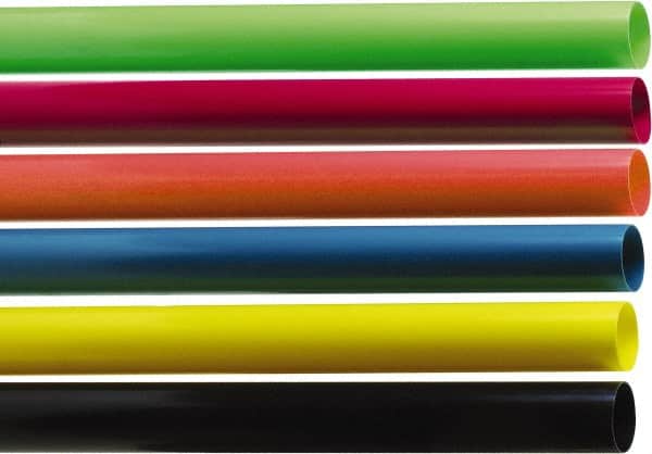 Parker - 3/16" ID x 1/4" OD, 0.031" Wall Thickness, 25' Long, PTFE Tube - Blue, 130 Max psi, -100 to 500°F - Exact Tooling