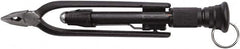Proto - 8-3/4" OAL, Tethered Wire Twister Pliers - Diamond Serrated Jaw, Steel Handles - Exact Tooling