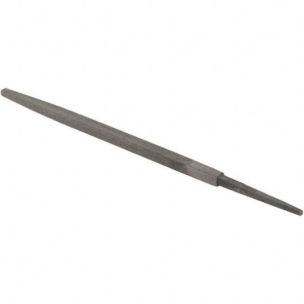 Value Collection - 6" Long, Bastard Cut, Square American-Pattern File - Double Cut - Exact Tooling