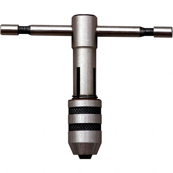 Mitutoyo - Tap Wrenches Minimum Tap Size Compatibility (Inch): 5/32 Maximum Tap Size Compatibility (Inch): 1/4 - Exact Tooling
