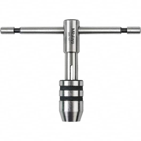 Mitutoyo - Tap Wrenches Minimum Tap Size Compatibility (Inch): 1/4 Maximum Tap Size Compatibility (Inch): 1/2 - Exact Tooling