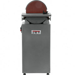 Jet - 12 Inch Diameter, 1,960 RPM, 1 Phase Disc Sanding Machine - 1-1/2 HP, 115 and 230 Volts, 16-3/8 Inch Long x 12 Inch Wide, 29 Inch Overall Length x 42-3/4 Inch Overall Height - Exact Tooling