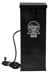 Keen - 50 Electrode Capacity, 100 to 300°F, Portable Welding Rod Oven - AC/DC Input Current, 120 Volt, 150 Watt, 10-1/2 Inch Wide x 9 Inch Deep x 22-3/4 Inch High - Exact Tooling