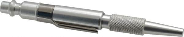 Value Collection - 90 Max psi Rotating Adjustable Milton Blow Gun - 1/4 NPT, 4" Tube Length, Aluminum - Exact Tooling