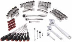 Blackhawk by Proto - 150 Piece 1/4, 3/8, 1/2" Drive Master Tool Set - Exact Tooling