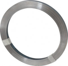 Value Collection - 1 Piece, 100 Ft. Long x 1/2 Inch Wide x 0.015 Inch Thick, Roll Shim Stock - Spring Steel - Exact Tooling