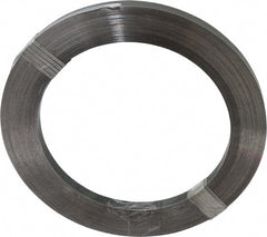 Value Collection - 1 Piece, 100 Ft. Long x 1/2 Inch Wide x 0.02 Inch Thick, Roll Shim Stock - Spring Steel - Exact Tooling