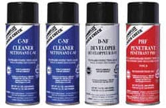 Dynaflux - Crack Detection Kit and Components - Nonflamable NDT Kit, Four 16 Ounce Cans - Exact Tooling