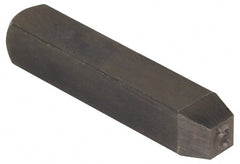 Made in USA - 3/16" Character Size, 5 Character, Heavy Duty Individual Steel Stamp - Steel, Number - Exact Tooling