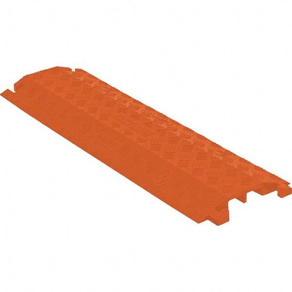 Checkers - On Floor Cable Covers Cover Material: Polyurethane Number of Channels: 2 - Exact Tooling