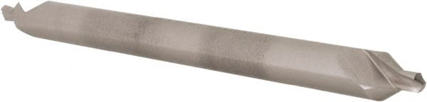 Hertel - #5 Plain Cut 60° Incl Angle Cobalt Combo Drill & Countersink - Exact Tooling