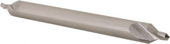 Hertel - #5 Plain Cut 60° Incl Angle Cobalt Combo Drill & Countersink - Exact Tooling