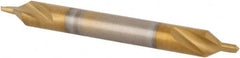 Hertel - #4 Plain Cut 82° Incl Angle High Speed Steel Combo Drill & Countersink - Exact Tooling