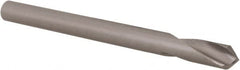 Hertel - 3/16" Body Diam, 90°, 2-3/8" OAL, Cobalt Spotting Drill - Exact Tooling
