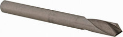 Hertel - 1/8" Body Diam, 90°, 1-1/4" OAL, High Speed Steel Spotting Drill - Exact Tooling
