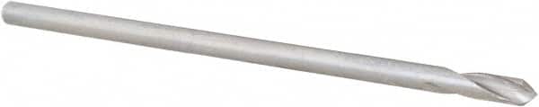 Hertel - 2mm Body Diam, 90°, 2" OAL, Cobalt Spotting Drill - Exact Tooling