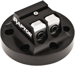 Raptor Workholding - 3/4" Jaw Width, 2" High x 4.33" Wide Dovetail Vise - For Use with 4 & 5 Axis Workholding Systems - Exact Tooling